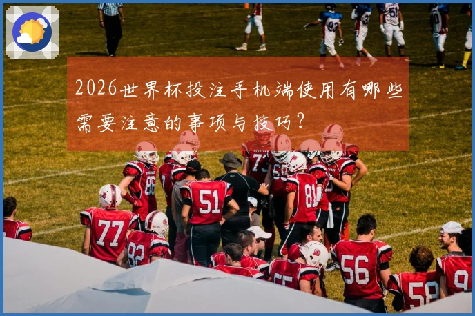 2026世界杯投注手机端使用有哪些需要注意的事项与技巧？