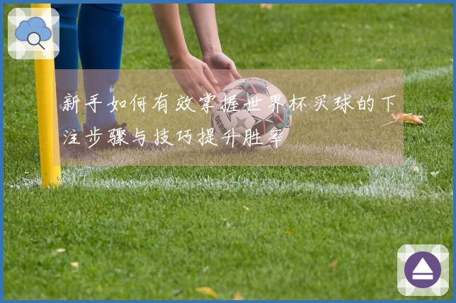 新手如何有效掌握世界杯买球的下注步骤与技巧提升胜率